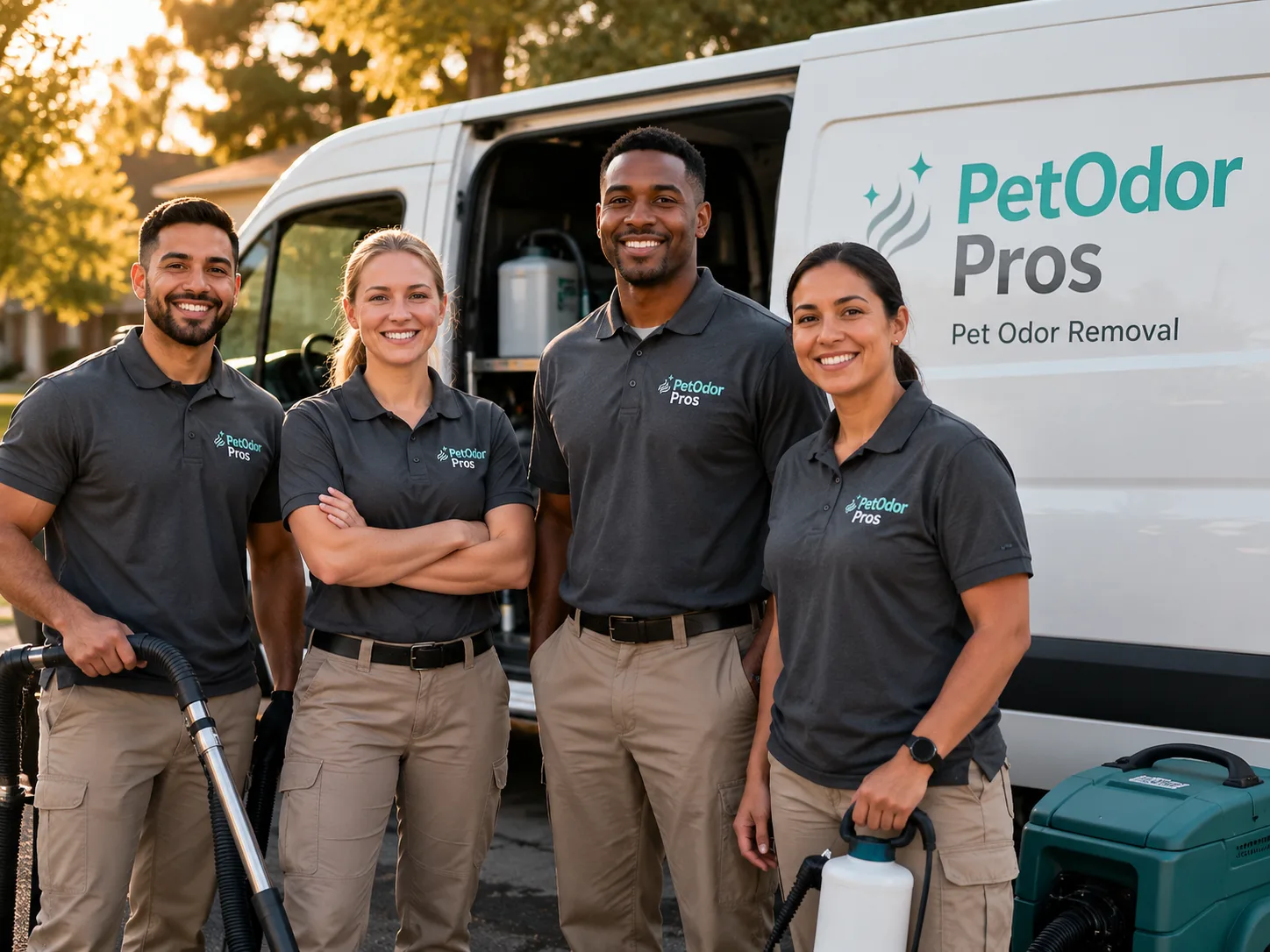 Pet Odor Removal team serving Pittsburg, CA
